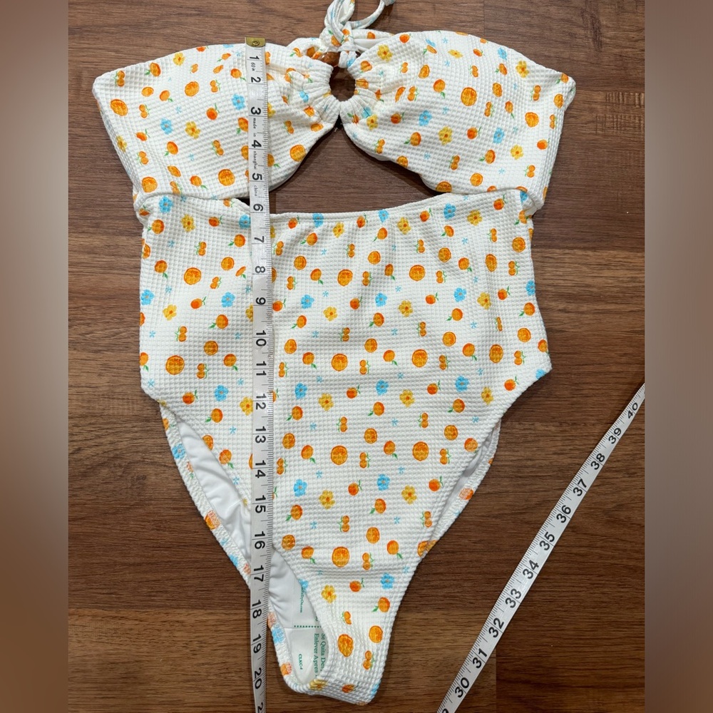 Dippin Daisys wave rider adjustable tie one piece bathing suit size XL NWT - Picture 14 of 14